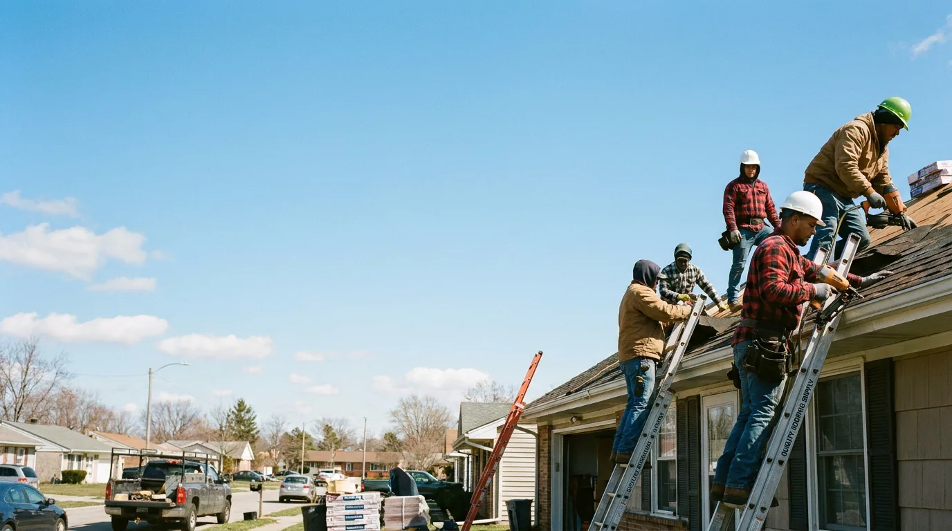 Roofing in Sadorus, IL near me
